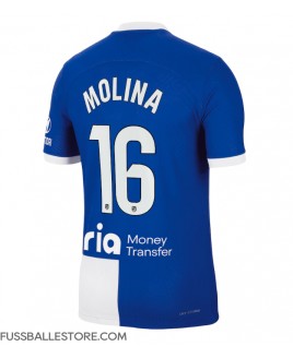 Günstige Atletico Madrid Nahuel Molina #16 Auswärtstrikot 2023-24 Kurzarm